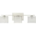 thumbnail image 4 of Quoizel Westcap 3-Light 7" Bathroom Vanity Light in Brushed Nickel, 4 of 4