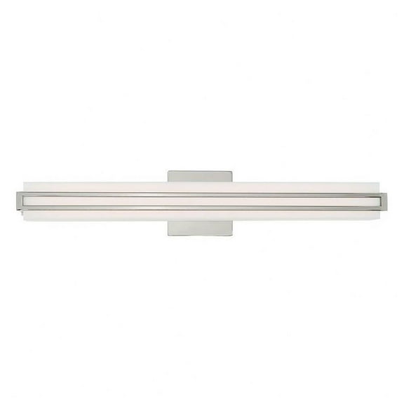 32W Led Ada Bathroom Light in Modern Style 4.38 inches Wide By 23.5 inches High-Polished Chrome Finish Bailey Street Home 218-Bel-3110321