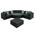 thumbnail image 3 of Cfowner 7 Pieces Patio Furniture Sets Conversation Set, All-Weather Rattan Outdoor Sectional Sofa with Coffee Table, Washable Grey Cushions Covers, 3 of 8