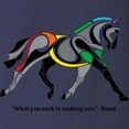 thumbnail image 3 of CafePress - Rumi Horse Long Sleeve T Shirt - Long Sleeve Dark T-Shirt, 3 of 4