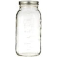 thumbnail image 2 of Ball Wide Mouth Half Gallon 64 Oz Jars with Lids and Bands, Set of 6, 2 of 3
