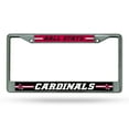 thumbnail image 4 of Ball State Cardinals Chrome Metal License Plate Frame - Set of 2 Frames, 4 of 6