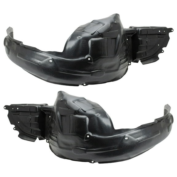 TRQ Front Inner Fender Liner Set Fits Select 2010-2014 Subaru Legacy SU1248121 SU1248141 SU1249121 SU1249141