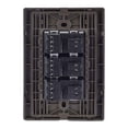 thumbnail image 3 of Placa Armada Inox 3 Contactos De Un Modulo Oxford 10Pzs, 3 of 3