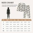 thumbnail image 4 of Fotbe French Bulldog3 Conjunto de Pijama de Manga Larga para Mujer con Estampado, Ropa de Dormir de 2 Piezas, Conjunto de Casa Suave y Cómodo con Bolsillos-Medium, 4 of 7