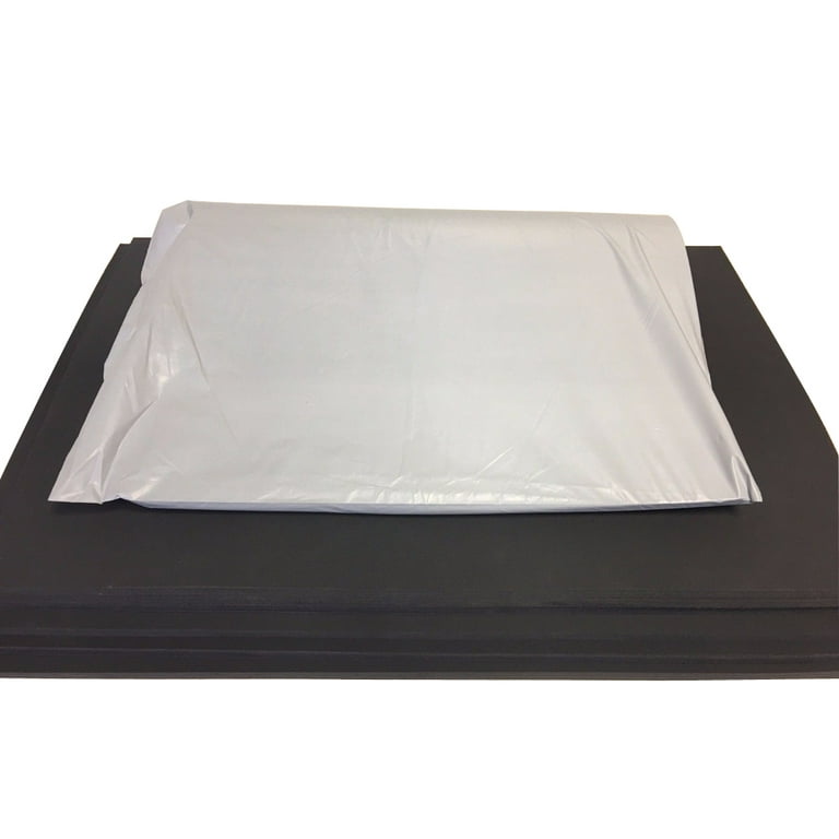 INTBUYING 16”x24”x 0.31” Heat Resistant Silicone Pad for Flat Heat Press  Machine Grey 