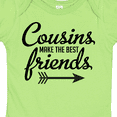 thumbnail image 4 of Inktastic Cousins Make the Best Friends with Arrow Boys or Girls Baby Bodysuit, 4 of 5