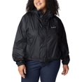 thumbnail image 6 of Columbia Women's Flash Challenger Cropped Windbreaker, Black, Small, 6 of 9