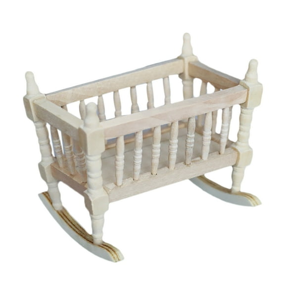 Wooden Doll Cradle