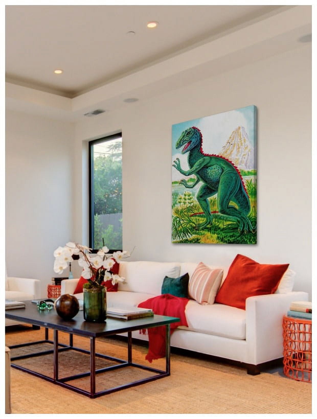 Marmont Hill "Ceratosaurus" by Curtis Painting Print on Canvas