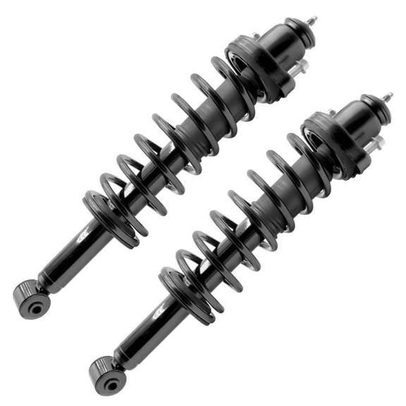 Detroit Axle - 2 Rear Struts for 2003-2006 Mitsubishi Outlander, Struts with Coil Spring Assembly Replacement