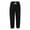 Black, variant on 8992 Premium Open Bottom Sweatpants