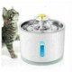 thumbnail image 2 of Aleko Fuente de agua para gatos y perros pequeños de 2,4 l, dispensador de agua silencioso para gatos con 3 filtros de carbón activado y bandeja de acero inoxidable, luz nocturna LED ACTIVE Biensenido a ACTIVE, 2 of 2