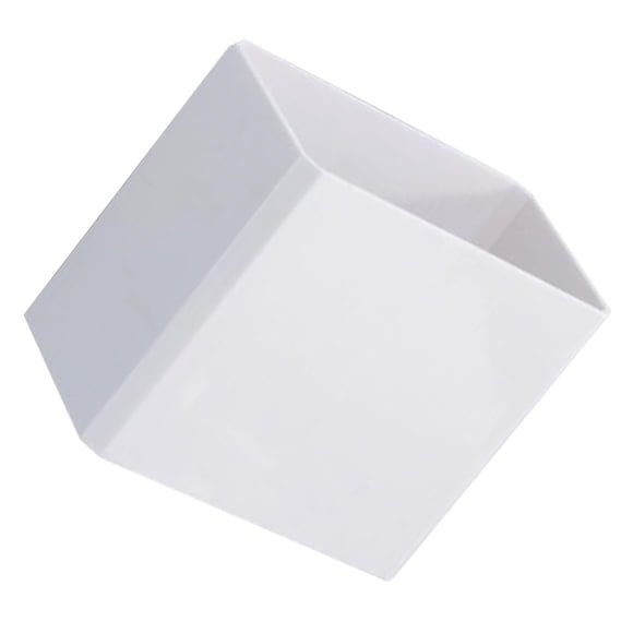 HORIALENCE 1Pack Bathroom Toothbrush Holders Plastic Storage Rack for Brush and Comb in White