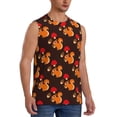 thumbnail image 2 of Uemuo Cute Squirrel Pattern Men's Sleeveless T-Shirt,Muscle Athletic Tank Top, Moisture-wicking Quick-dry Breathable Classic Tee Top for Gym Run Outdoor Sports-Small, 2 of 8