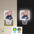thumbnail image 4 of Pink and Blue Abstract Flower LED Night Light with Smart Sensor Plug Into Wall Dusk to Dawn 2 packs, 4 of 7