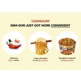 thumbnail image 3 of Nongshim Chapaguri Spicy Rom Don Jjajang Cup of Noodles Korean Food with Neoguri Seafood Flavoring, 6 Microwavable Instant Korean Ramen Bowls, 4.02 Oz, Pack of 6, 3 of 6