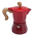thumbnail image 1 of Aluminum Alloy Coffee Pot, Italian Coffee Maker 150ml Single Valve with Coffee Distributor Spoon for Rich Flavor Home Brewing, 1 of 7