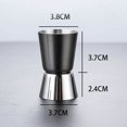 thumbnail image 4 of Mélangeur à Cocktail en Acier Inoxydable Professionnel Mélangeur à Mesurer Mélangeur Double, 4 of 5
