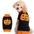 thumbnail image 1 of Ropa para mascotas Perro Otoño Suéter Halloween Suéter para mascotas Patrón de calabaza Suéter para mascotas928, 1 of 6