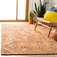 thumbnail image 2 of SAFAVIEH Aspen Quintella Abstract Geometric Wool Area Rug, Gold/Pink, 6' x 6' Square, 2 of 7