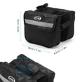 thumbnail image 4 of Lixada Cycling Bike Top Tube Bag Paquete de bolsa de alforja doble de bicicleta de montaña Lixada Alforja de bicicleta, 4 of 7