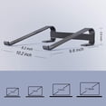 thumbnail image 4 of Laptop Stand for Desk，Stable MacBook Pro Stand，Ergonomic Aluminum Computer Riser for 12 13 15 16 17 inch ，Computer Cooling Stand for Mac MacBook Pro Air,HP, Dell, More PC Notebook, 4 of 7