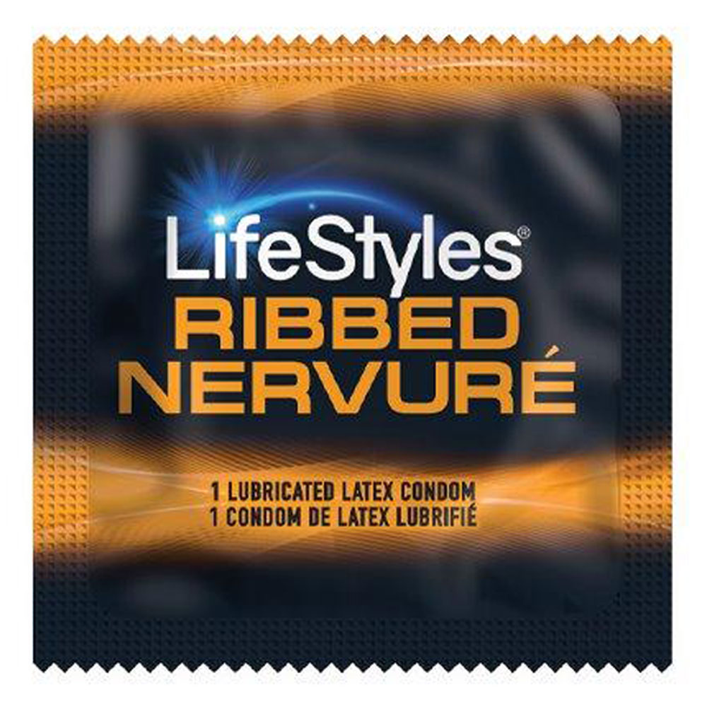 LifeStyles Ultra Ribbed Condoms, 100-Count Pack + Yabai Personal Lubricant
