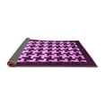 thumbnail image 2 of Ahgly Company Indoor Square Abstract Purple Modern Area Rugs, 5' Square, 2 of 4
