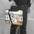 thumbnail image 5 of Lsque Bluey Pattern Laptop Bag – Portable & Slim Single-Shoulder Computer Case with Adjustable Strap, Protective, Lightweight for 13”/14”/15.6” Laptops, 5 of 8