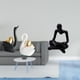 thumbnail image 2 of Elegante Escultura De Pareja De Cisnes Y Pensador Abstracto Para Sala De Estar, Estantería, Entrada, Mesa, Decoración, Manualidades., 2 of 8