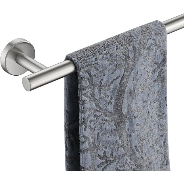 Double Towel Bar Matte Stainless Steel Bath Towel Rack for Bathroom Towel Holder Wall Mount Total Length TBLPB