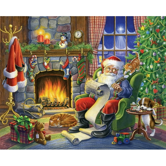 Vermont Christmas Company Naughty or Nice - 1000 Piece Jigsaw Puzzle