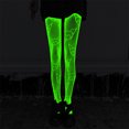 thumbnail image 2 of LNZGNM Women Fishnet Tights, Fishnet Glowing Neon Green Black Soft Breathable Comfortable Stretchy Cozy Lightweight for Everyday Wear,R(One Size), 2 of 4