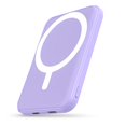 thumbnail image 1 of Batería externa magnética para iPhone, 5000 mAh, con PD de 20 W, color morado, 1 of 7