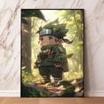 thumbnail image 3 of Póster de Naruto, periféricos de anime, mural, pintura en lienzo, decoración, figura de dibujos animados, imagen, arte de pared, decoración de habitación de niños, sin marco, 3 of 5