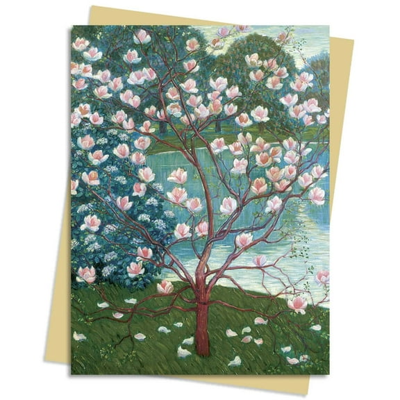 Greeting Cards: Wilhelm List: Magnolia Tree Greeting Card Pack : Pack of 6 (Cards)