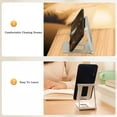 thumbnail image 5 of Support de Cellulaire pour Bureau, Angle Réglable et Compatible avec Presque Tous les Téléphone Intelligent Ou Tablettes Support de Cellulaire Pliable en Aluminium, Téléphone Intelligent et Téléphone Android, 5 of 5