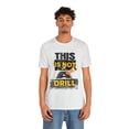 thumbnail image 4 of This Is Not A Drill Hand Holding A Hammer Funny Construction Carpenter Tee, 4 of 12
