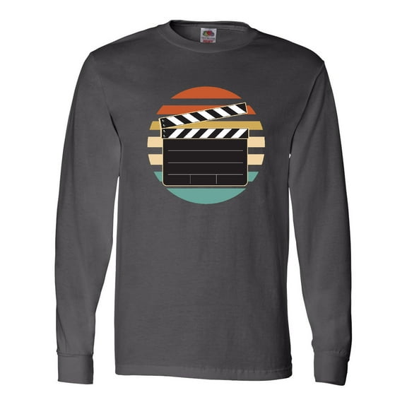 Inktastic Movie Film Clapboard Long Sleeve T-Shirt