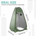 thumbnail image 5 of Portable Pop-Up Tent for Camping, Water-Repellent & Durable Polyester Instant Privacy Shelter with Pop Up Design, Silver Coated Fabric for UV Protection, Ideal for Outdoor Activities (Green), 5 of 5
