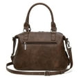 thumbnail image 6 of Wrangler Doctor Bag for Women Satchel Handbags, Cow-Coffee, 6 of 7