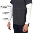 thumbnail image 5 of UV Sun Protection Arm Sleeves for Men & Women - Tattoo Cover Up - UPF 50 Cooling Sleeve for Golf, Cycling, 5 of 9