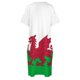 thumbnail image 5 of Flag of Wales - Welsh Flag Loose Pocket Dress Women's summer dresses evening dresses luxury 2025 Beachwear Long veiled dresses, 5 of 7