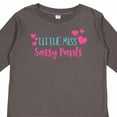 thumbnail image 4 of Inktastic Little Miss Sassy Pants, Sassy, Sassy Girl, Hearts Girls Long Sleeve Toddler T-Shirt, 4 of 5