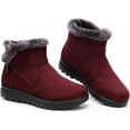 thumbnail image 5 of Women's Thermal Snow Boots with Side Zipper - Winter Ankle Booties for Outdoor Comfort, 5 of 12