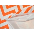 thumbnail image 4 of Aiking Home Luxuries Poly Satin Body Pillow COVER with Zipper Closure, 54 by 20 inch, Orange Chevron, 4 of 4