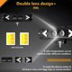 thumbnail image 2 of Faros de automóviles Barras de luces LED de 6 pulgadas, luces antiniebla/de conducción todoterreno de 120W 12000LM, lámparas de trabajo LED DRL impermeables para camión, barco, UTV, ATV, Jeep, paquete, 2 of 8