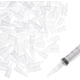 thumbnail image 1 of 100 adaptadores de punta de jeringa blancos, dispensador de plástico para transferencia de jeringas., 1 of 6