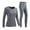 Gray, variant on Winter Men Women Heated Thermal Underwear Set USB Charge 28 Zone Intelligent Heated Thermals Top And Bottom Set Black S